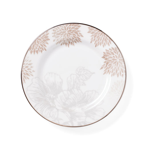 Floral Patina Butter Plate